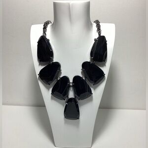 Harlow Black Banded Agate